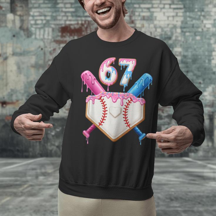 6 7 Baseball Dripping Six Seven Gen Alpha Slang Unisex Sweatshirt 6 7 Baseball Dripping Six Seven Gen Alpha Slang Unisex Sweatshirt