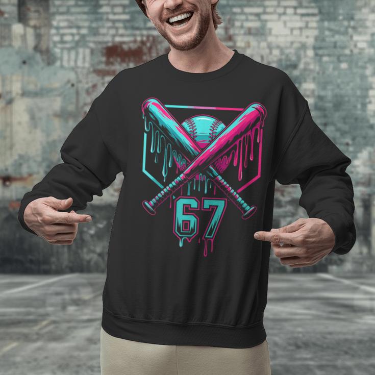 67 Baseball Drip Six Seven Gen Alpha Slag Unisex Sweatshirt