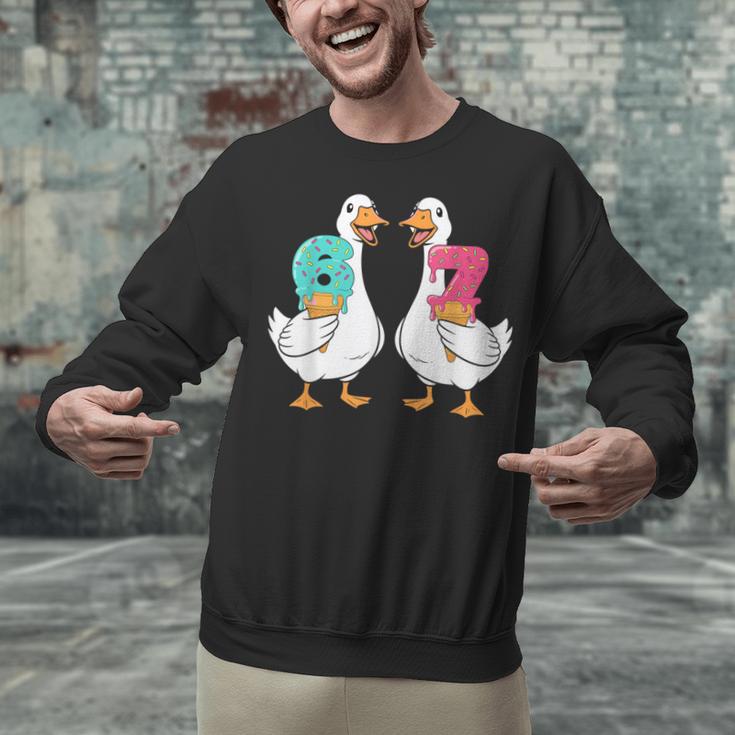 67 Baseball Ice Cream Drip Goose Six Seven Meme Unisex Sweatshirt 67 Baseball Ice Cream Drip Goose Six Seven Meme Unisex Sweatshirt