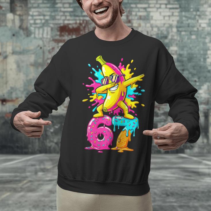 67 Baseball Ice Cream Six Seven Dabbing Banana Unisex Sweatshirt