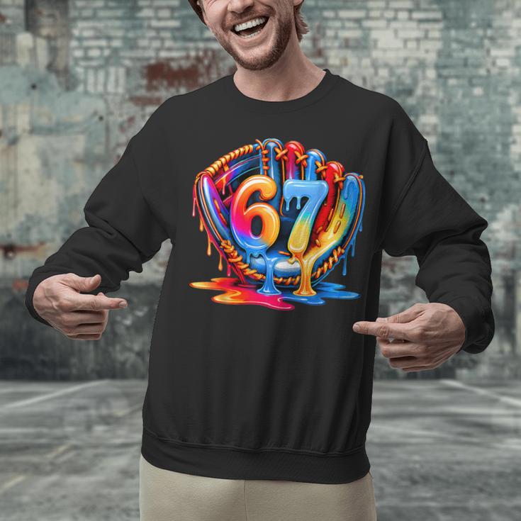 67 Drip Baseball Life Style 101 Apparel Youth Drip Kids Meme Unisex Sweatshirt