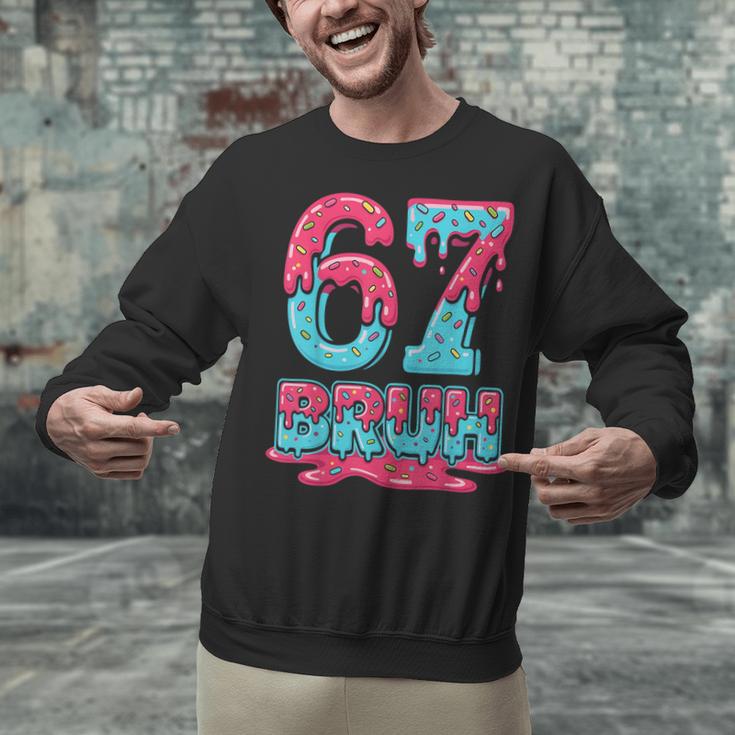 67 Ice Cream Drip Baseball For Men Women Kids Unisex Sweatshirt 67 Ice Cream Drip Baseball For Men Women Kids Unisex Sweatshirt