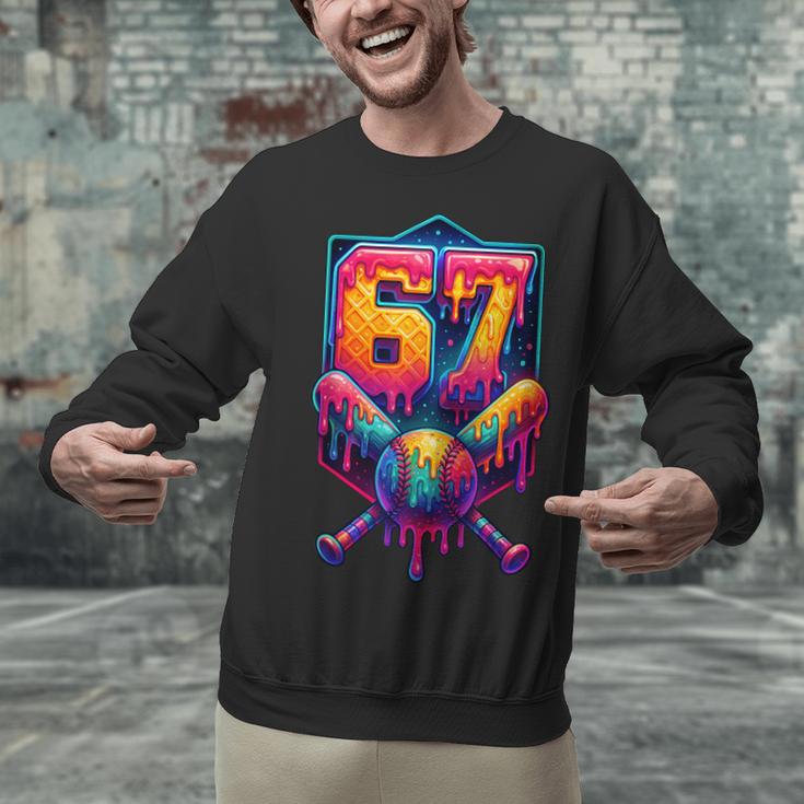 67 Meme Trendy Baseball Number 67 Player Six Seven Unisex Sweatshirt 67 Meme Trendy Baseball Number 67 Player Six Seven Unisex Sweatshirt