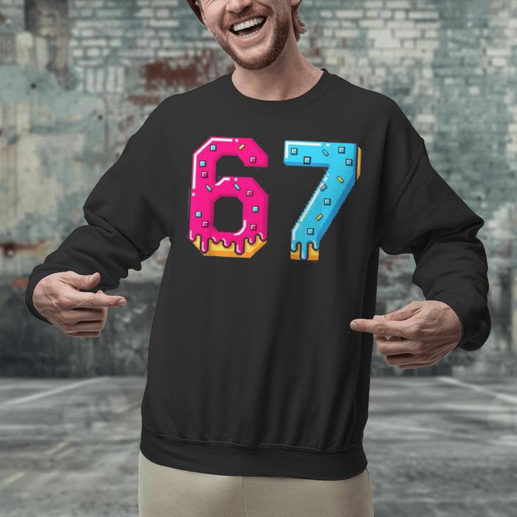 67 Shirt Baseball Life Style 101 Apparel Youth Drip Meme Unisex Sweatshirt