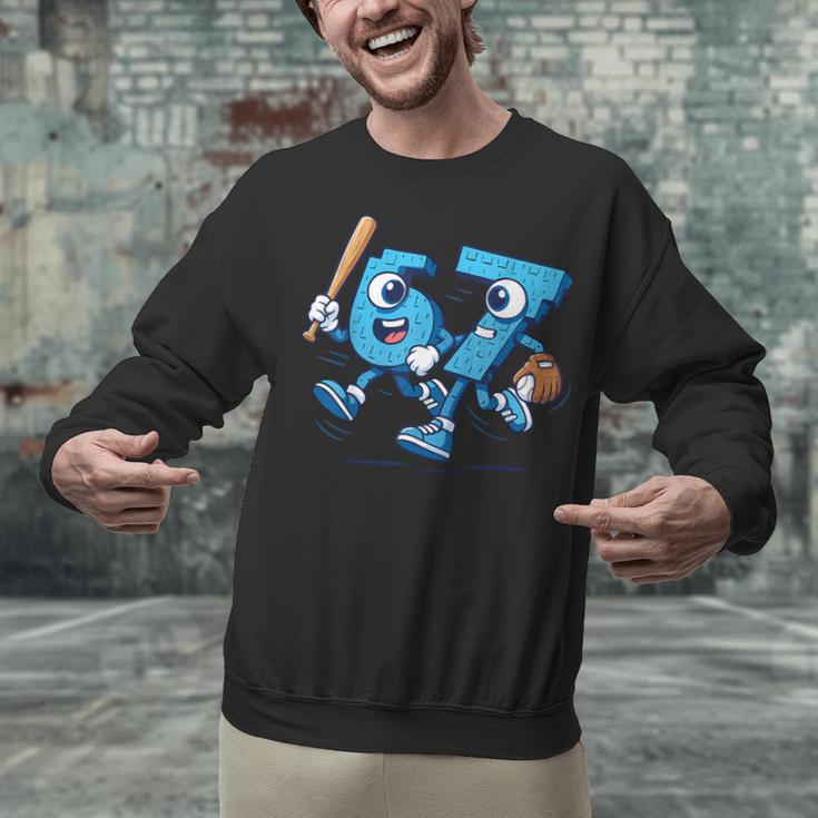 67 Six Seven Italian Brainrot Kid Baseball 67 Meme Christmas Unisex Sweatshirt 67 Six Seven Italian Brainrot Kid Baseball 67 Meme Christmas Unisex Sweatshirt