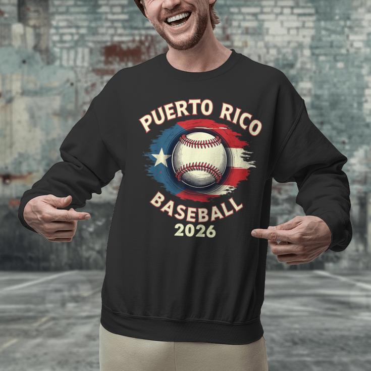 Baseball 2026 Puerto Rico Island Pride Sports Theme Unisex Sweatshirt