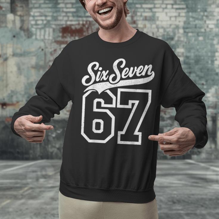 Baseball 6 7 Number 67 Six Seven Meme Boys Youth Kids Unisex Sweatshirt Baseball 6 7 Number 67 Six Seven Meme Boys Youth Kids Unisex Sweatshirt