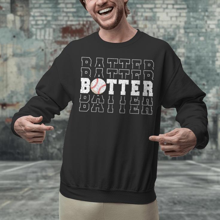 Baseball Batter Team Player Sport Lover Family Friends Fans Unisex Sweatshirt Baseball Batter Team Player Sport Lover Family Friends Fans Unisex Sweatshirt