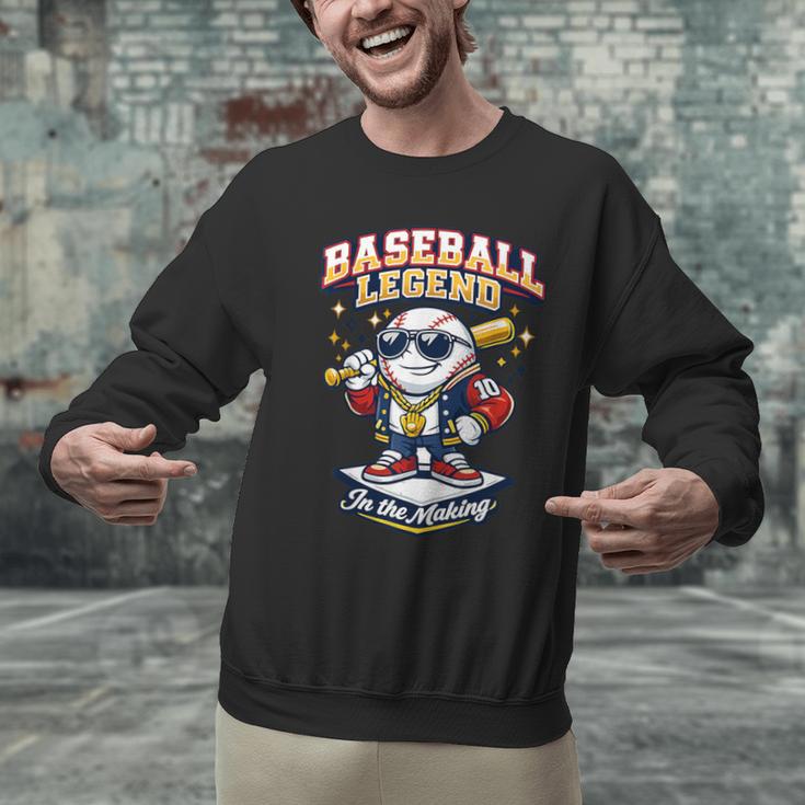 Baseball Cute Youth Ice Cream Valentine Day Sporty Fun Unisex Sweatshirt Baseball Cute Youth Ice Cream Valentine Day Sporty Fun Unisex Sweatshirt