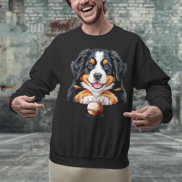 Baseball Dog Men & Women Unisex Sweatshirt Baseball Dog Men & Women Unisex Sweatshirt