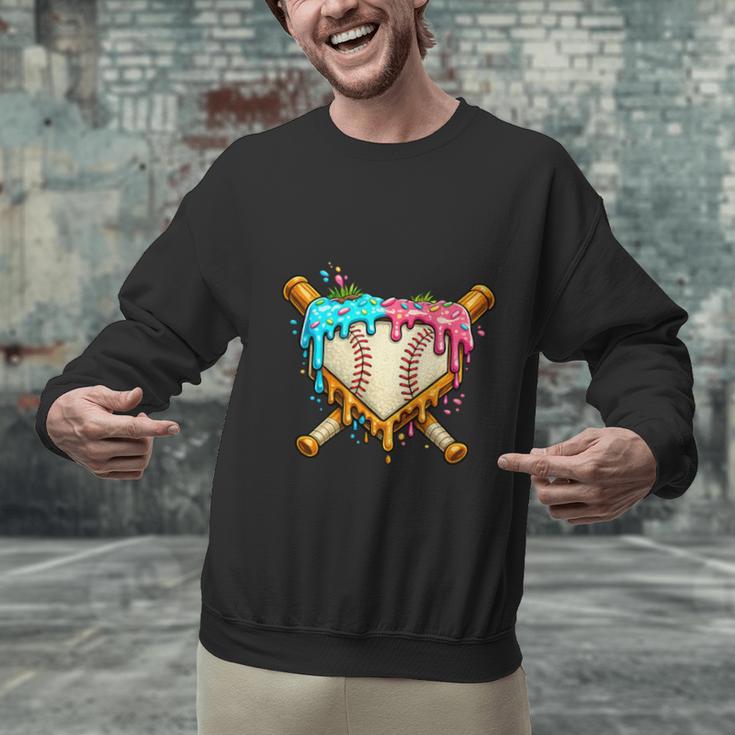 Baseball Drip For Boys Ice Cream Dripping Baseball Sport Unisex Sweatshirt Baseball Drip For Boys Ice Cream Dripping Baseball Sport Unisex Sweatshirt