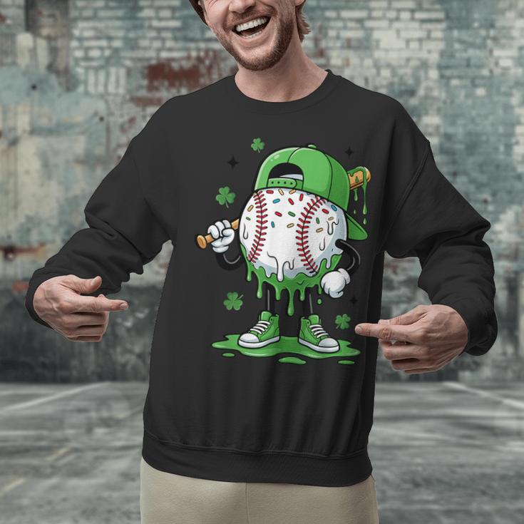 Baseball Drip For Boys Ice Cream Drip Baseball Player Unisex Sweatshirt Baseball Drip For Boys Ice Cream Drip Baseball Player Unisex Sweatshirt