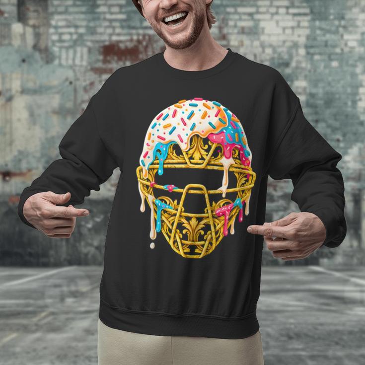 Baseball Drip For Boys Ice Cream Drip Youth Boys Catcher's Unisex Sweatshirt Baseball Drip For Boys Ice Cream Drip Youth Boys Catcher's Unisex Sweatshirt