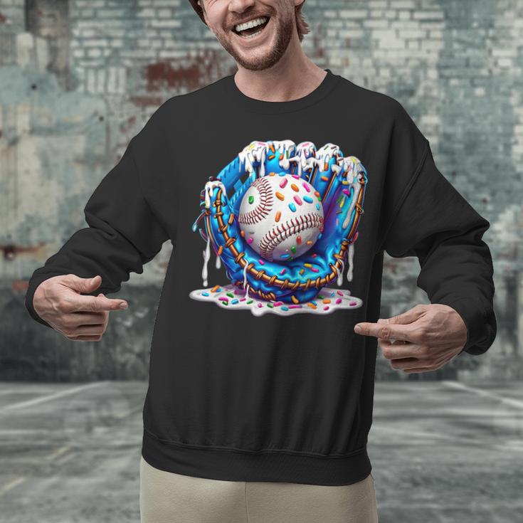 Baseball Drip For Boys Ice Cream Drip Youth Baseball Boys Unisex Sweatshirt Baseball Drip For Boys Ice Cream Drip Youth Baseball Boys Unisex Sweatshirt