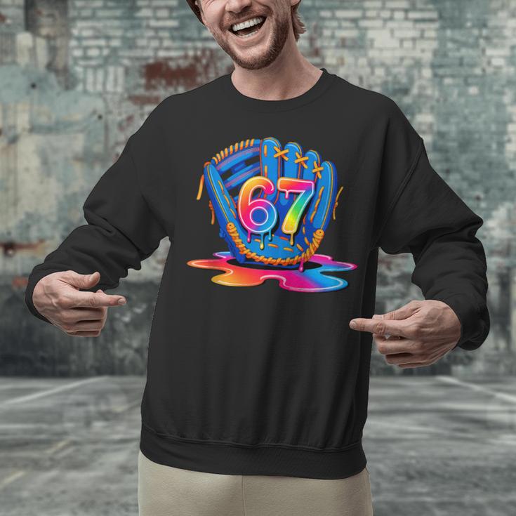 Baseball Drip Ice Cream 67 Lifestyle 101 Unisex Sweatshirt