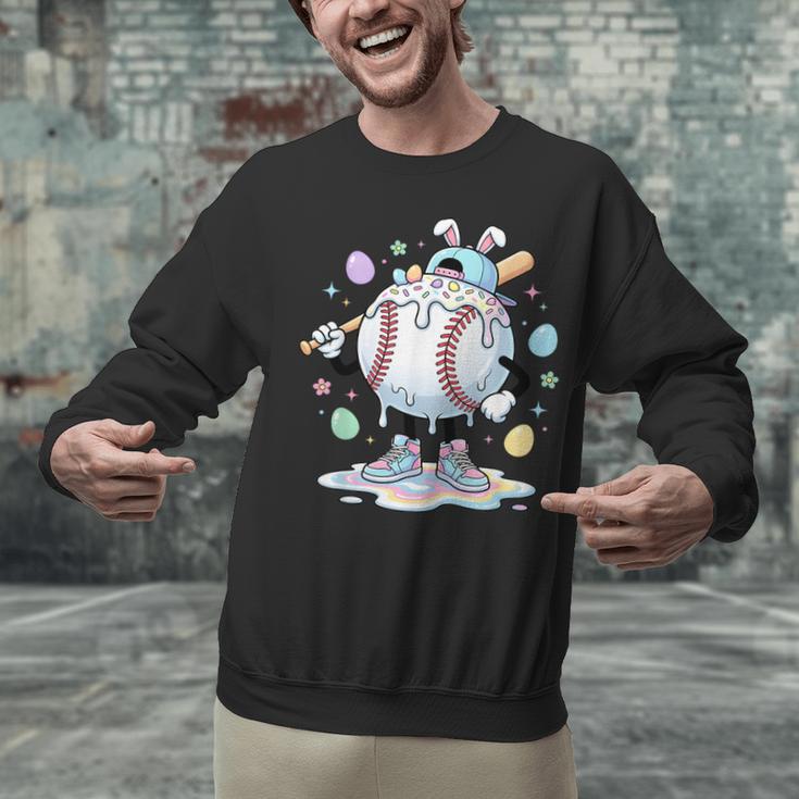 Baseball Drip Icecream Apparel Youth Boy Easter Unisex Sweatshirt Baseball Drip Icecream Apparel Youth Boy Easter Unisex Sweatshirt