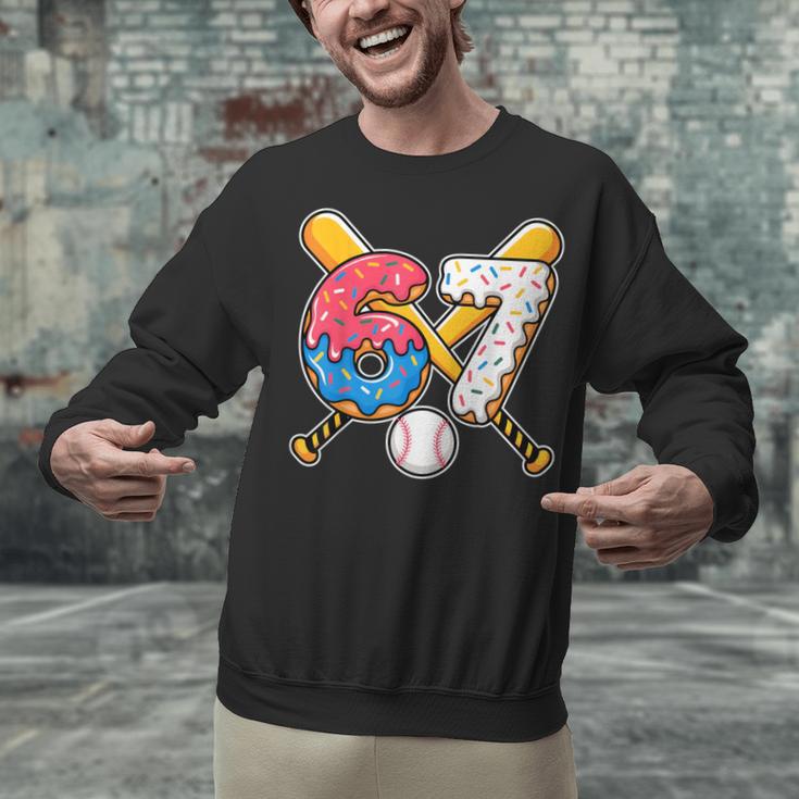 Baseball Drip Number 67 Player 67th Birthday Meme Unisex Sweatshirt Baseball Drip Number 67 Player 67th Birthday Meme Unisex Sweatshirt