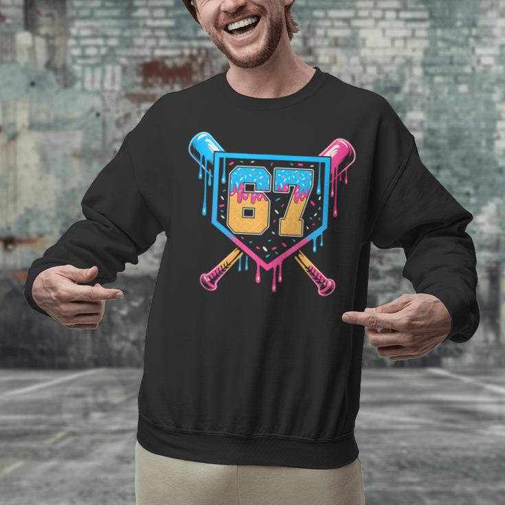 Baseball Drip Number 67 Player Or 67Th Birthday Unisex Sweatshirt Baseball Drip Number 67 Player Or 67Th Birthday Unisex Sweatshirt
