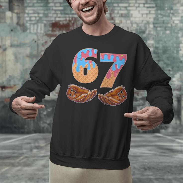 Baseball Drip Number 67 Player Six Seven Meme Unisex Sweatshirt Baseball Drip Number 67 Player Six Seven Meme Unisex Sweatshirt