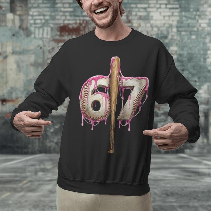 Baseball Drip Number 67 Sports Player Six Seven Meme Fan Unisex Sweatshirt Baseball Drip Number 67 Sports Player Six Seven Meme Fan Unisex Sweatshirt