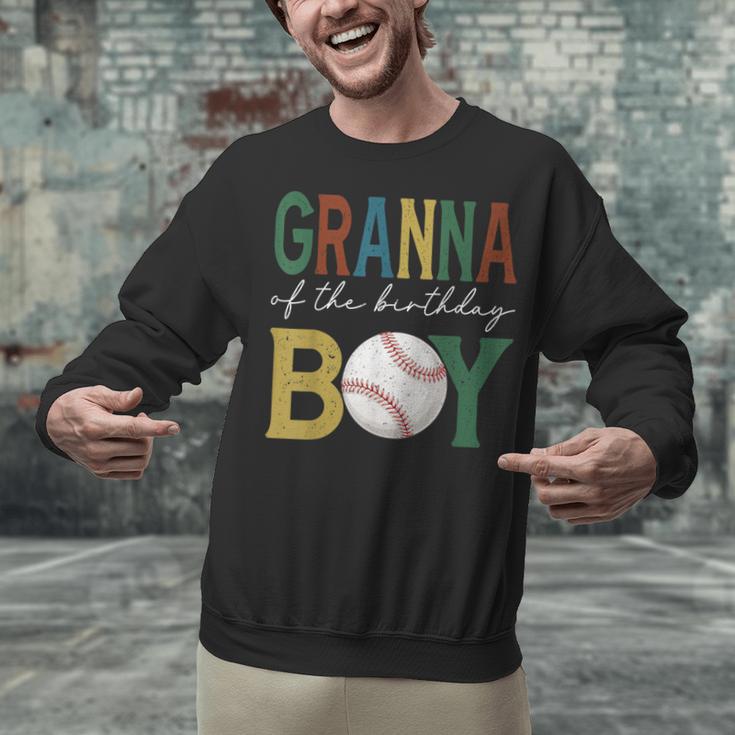 Baseball Granna Of The Birthday Boy Family Matching Unisex Sweatshirt Baseball Granna Of The Birthday Boy Family Matching Unisex Sweatshirt