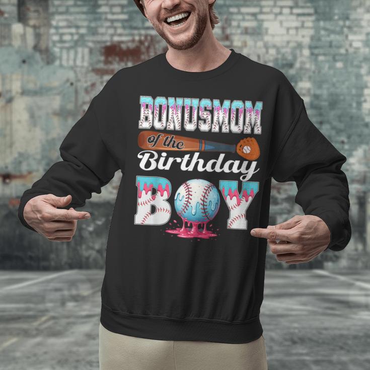 Baseball Ice Cream Drip Bonus Mom Of The Birthday Boy Unisex Sweatshirt Baseball Ice Cream Drip Bonus Mom Of The Birthday Boy Unisex Sweatshirt