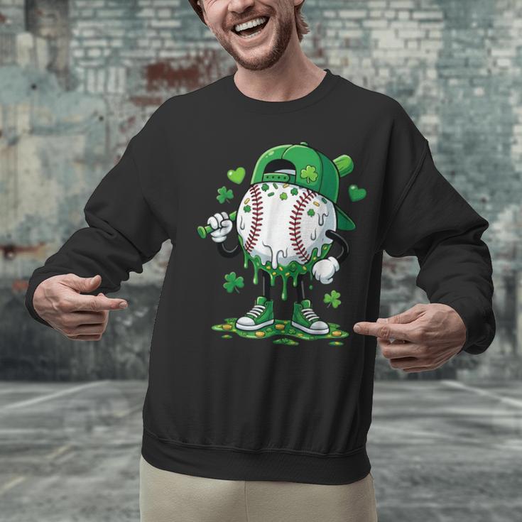 Baseball Icecream Apparel Youth Boy St Patrick's Day Unisex Sweatshirt Baseball Icecream Apparel Youth Boy St Patrick's Day Unisex Sweatshirt