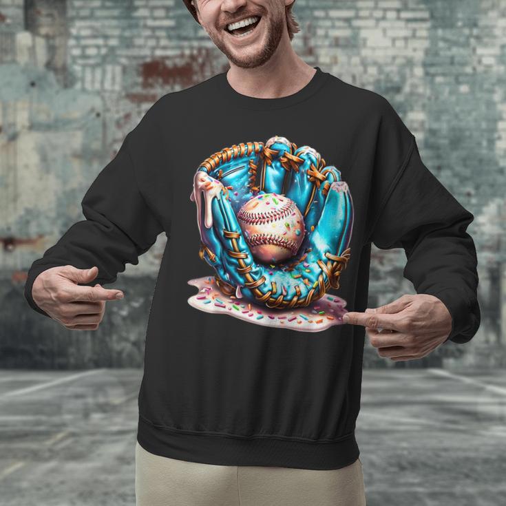 Baseball Lifestyle Apparel Youth Baseball Drip Ice Cream Unisex Sweatshirt