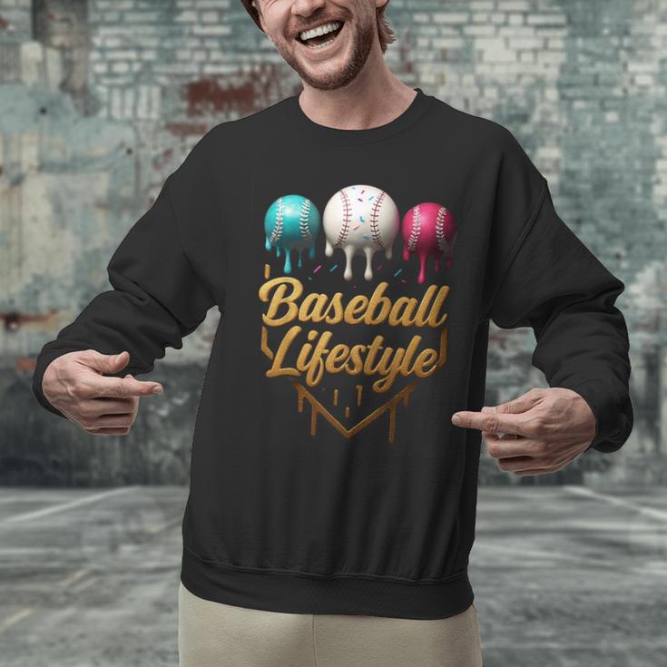 Baseball Lifestyle Drip Unisex Sweatshirt