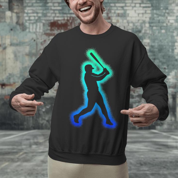 Baseball Player Graphic Unisex Sweatshirt Baseball Player Graphic Unisex Sweatshirt