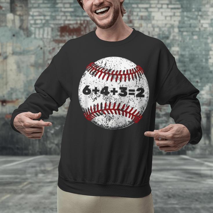 Baseball Red Stitches Sport Graphic 6432 Unisex Sweatshirt Baseball Red Stitches Sport Graphic 6432 Unisex Sweatshirt