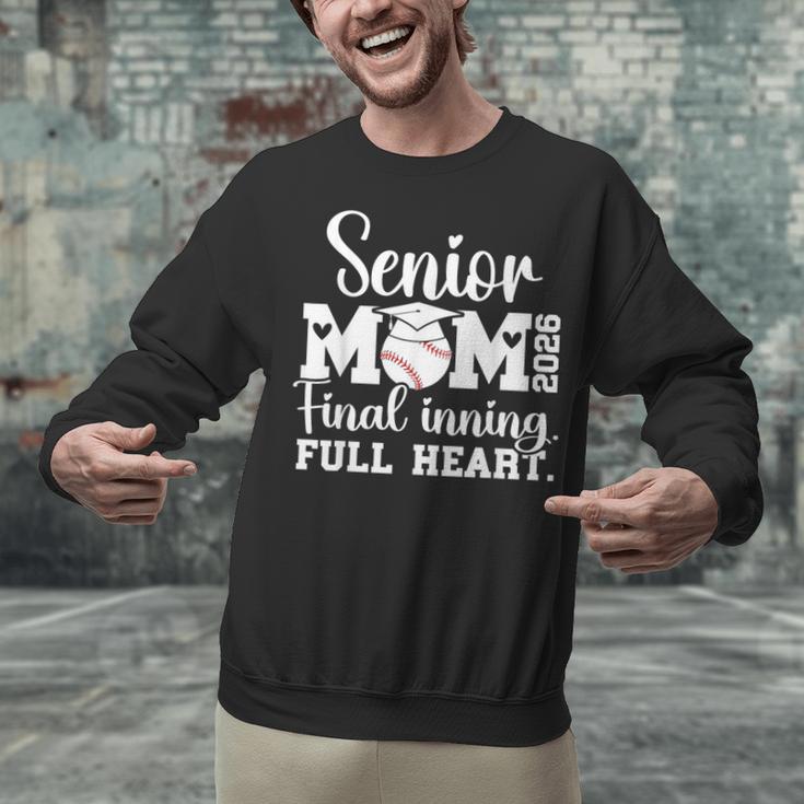 Baseball Senior Mom 2026 Final Inning Baseball Senior Mama Unisex Sweatshirt Baseball Senior Mom 2026 Final Inning Baseball Senior Mama Unisex Sweatshirt