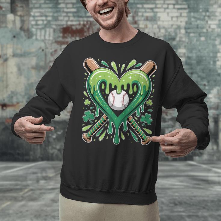 Baseball St Patricks Day Boys Girls Men Women Shamrock Green Unisex Sweatshirt Baseball St Patricks Day Boys Girls Men Women Shamrock Green Unisex Sweatshirt