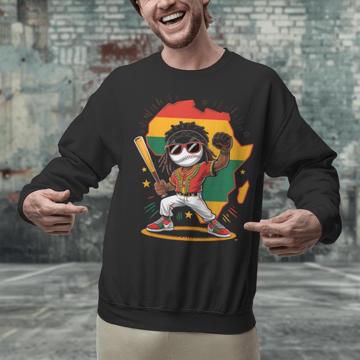 Baseball History Month For Boys Unisex Sweatshirt Baseball History Month For Boys Unisex Sweatshirt
