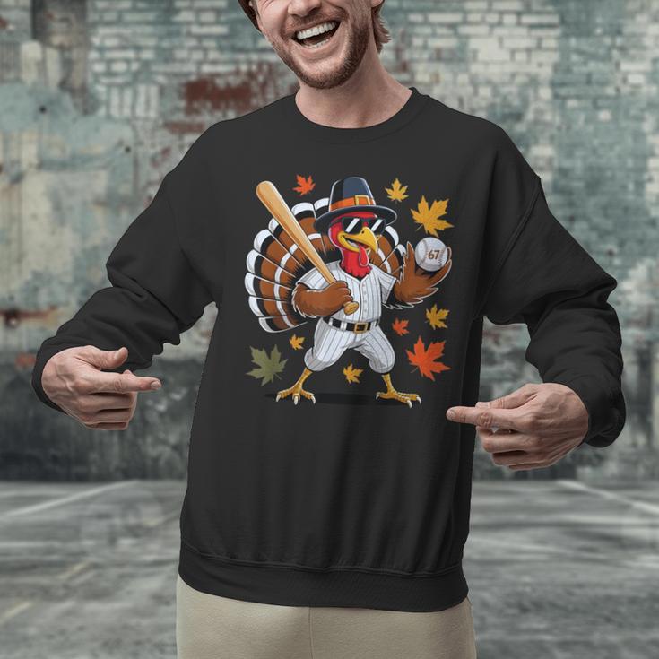 Baseball Turkey 67 Meme Thanksgiving For Boys Toddlers Kid Unisex Sweatshirt Baseball Turkey 67 Meme Thanksgiving For Boys Toddlers Kid Unisex Sweatshirt