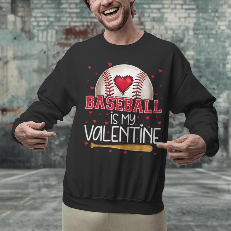 Baseball Is My Valentine Valentines Day Men Boys Kids Teen Unisex Sweatshirt Baseball Is My Valentine Valentines Day Men Boys Kids Teen Unisex Sweatshirt