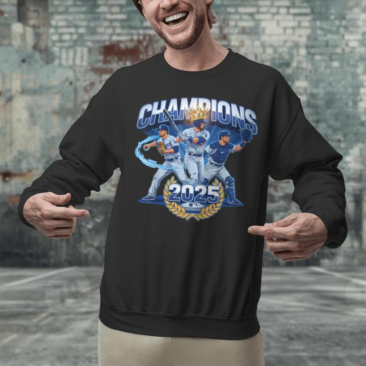 Champions 2025 Baseball Retro Athletic Celebration Theme Unisex Sweatshirt