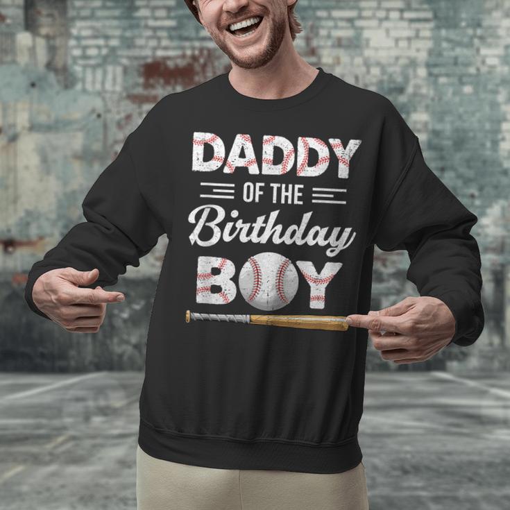 Daddy Of The Birthday Boy Baseball Matching Family Unisex Sweatshirt Daddy Of The Birthday Boy Baseball Matching Family Unisex Sweatshirt