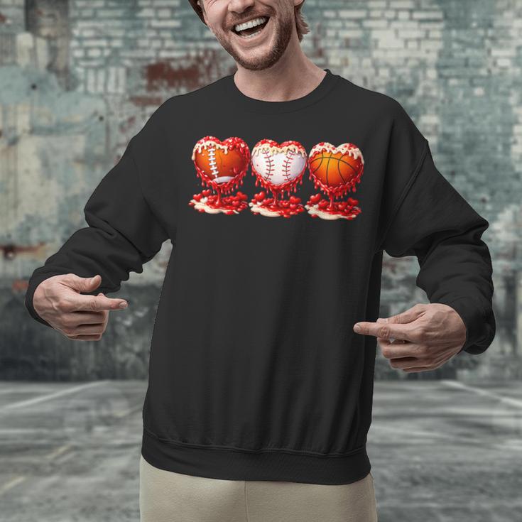 Drip Valentines Day Basketball Baseball Football Boy Men Kid Unisex Sweatshirt Drip Valentines Day Basketball Baseball Football Boy Men Kid Unisex Sweatshirt