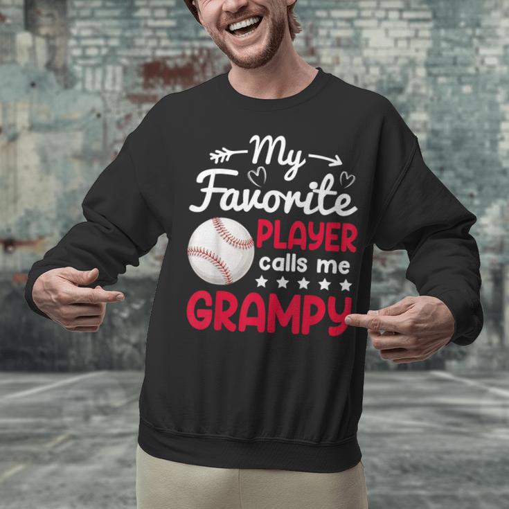 My Favorite Player Calls Me Grampy Baseball Grampy Unisex Sweatshirt My Favorite Player Calls Me Grampy Baseball Grampy Unisex Sweatshirt