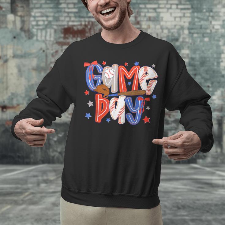 Game Day Baseball Lover Field Day Men Women Kid Unisex Sweatshirt