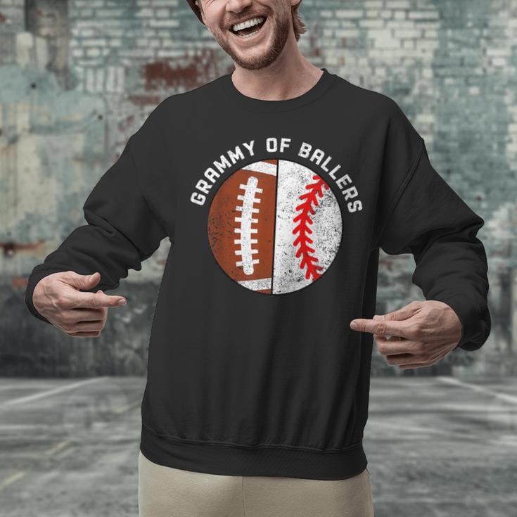 Grammy Of Ballers Football Baseball Grandma Grammy Unisex Sweatshirt Grammy Of Ballers Football Baseball Grandma Grammy Unisex Sweatshirt