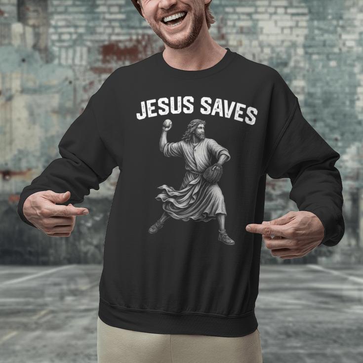 Jesus Saves Shirt Religious Christian Faith Baseball Unisex Sweatshirt Jesus Saves Shirt Religious Christian Faith Baseball Unisex Sweatshirt