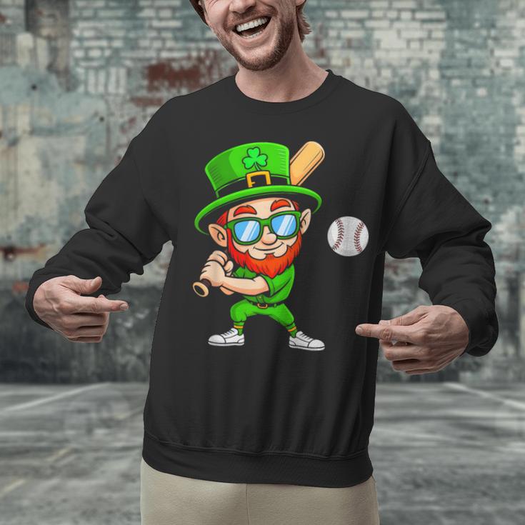Kids St Patricks Day Shirt Leprechaun Baseball Boys Men Unisex Sweatshirt Kids St Patricks Day Shirt Leprechaun Baseball Boys Men Unisex Sweatshirt