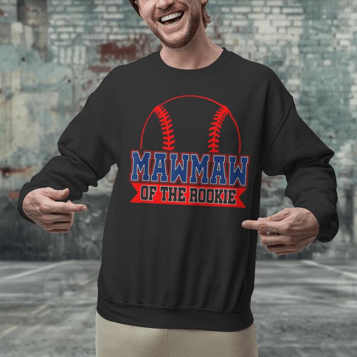 Mawmaw Rookie Of Year 1st Birthday Baseball Theme Matching Unisex Sweatshirt Mawmaw Rookie Of Year 1st Birthday Baseball Theme Matching Unisex Sweatshirt