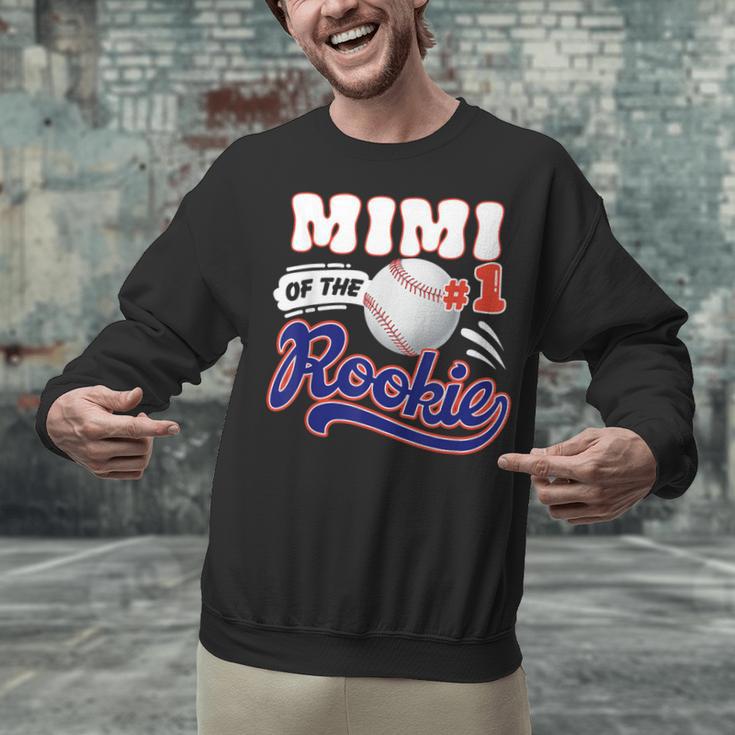 Mimi Rookie Of Year 1st Birthday Baseball Theme Matching Unisex Sweatshirt Mimi Rookie Of Year 1st Birthday Baseball Theme Matching Unisex Sweatshirt