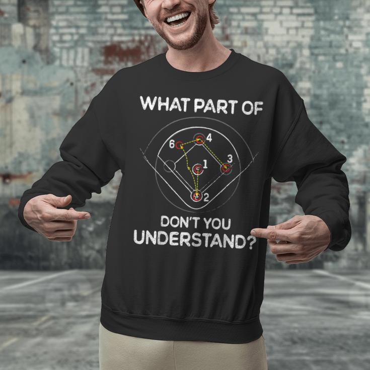 What Part Of Dont You Understand 6432 Baseball Unisex Sweatshirt What Part Of Dont You Understand 6432 Baseball Unisex Sweatshirt
