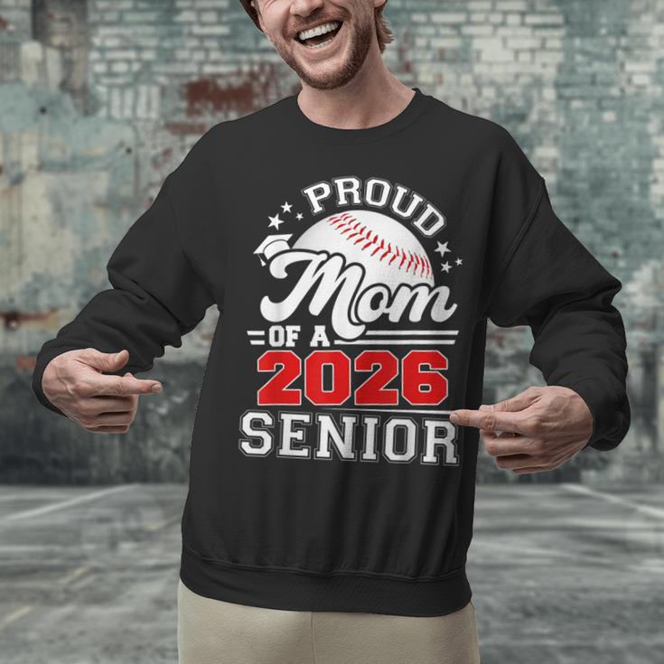 Proud Mom Of A 2026 Senior Baseball Graduation 2026 Unisex Sweatshirt Proud Mom Of A 2026 Senior Baseball Graduation 2026 Unisex Sweatshirt