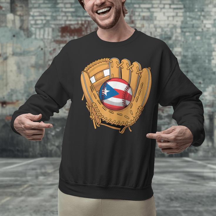 Puerto Rican Flag Baseball Player Boricua Pride Beisbol PR Unisex Sweatshirt Puerto Rican Flag Baseball Player Boricua Pride Beisbol PR Unisex Sweatshirt