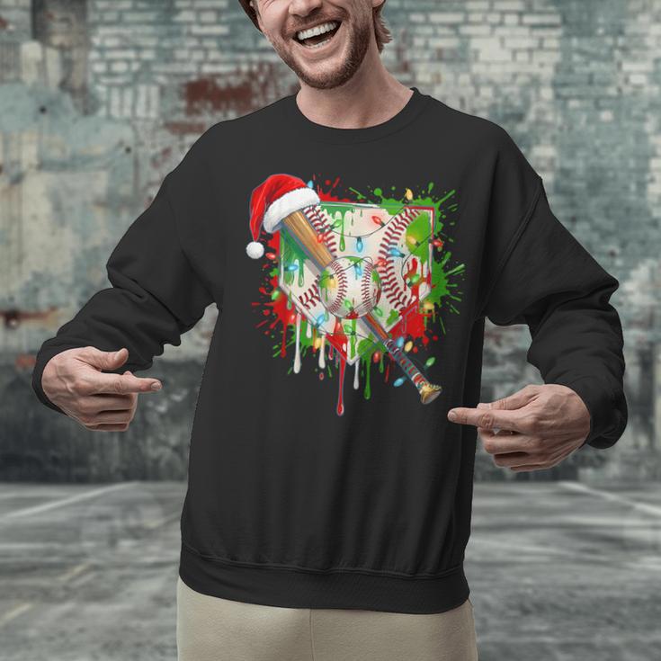 Santa Sports Ice Baseball Christmas Xmas Pajama Kid Men Boys Unisex Sweatshirt Santa Sports Ice Baseball Christmas Xmas Pajama Kid Men Boys Unisex Sweatshirt
